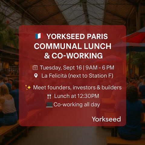 Yorkseed La Felicita Co-Working and Communal Lunch