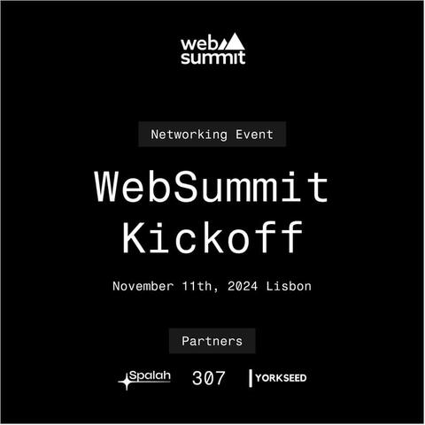 Web Summit Kickoff by 307 Partners and Yorkseed