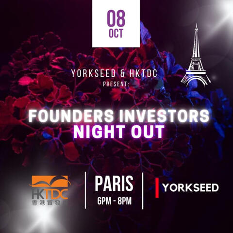 Paris Tech Ecosystem Mixer: Founders & Investors Night Out Yorkseed