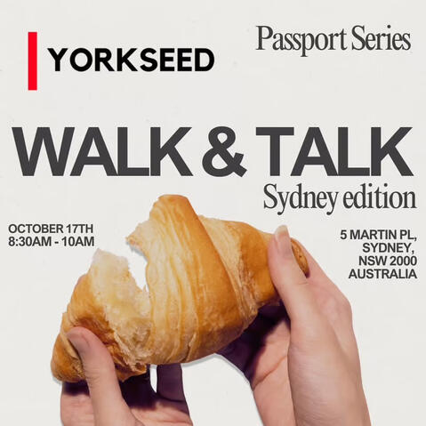 Yorkseed Passport Series: Sydney Walk and Talk Edition
