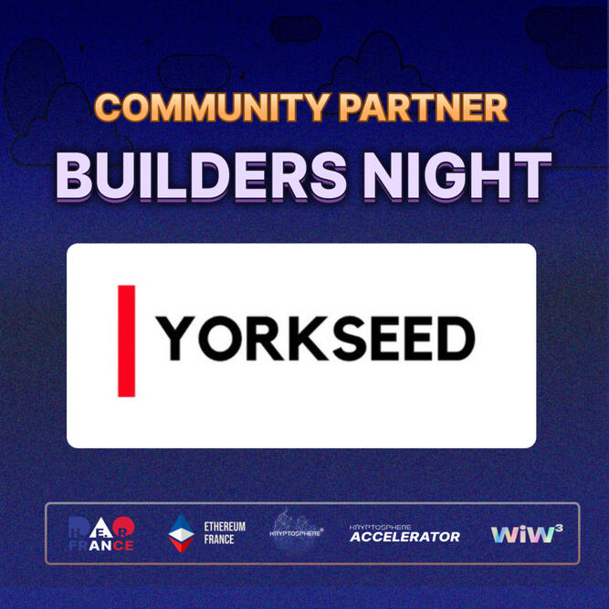 WEB3 builders, organized in partnership with Ethereum France, KRYPTOSPHERE®️, H.E.R. DAO, Women in web3 - Women in web3 - WIW3, and KRYPTOSPHERE® Accelerator®️ at ESCP Business School Paris. Discover tips and experiences from our communities to embark on t